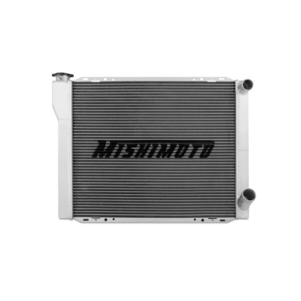 Alternative view of Mishimoto Universal Dual Pass Race Radiator 27x19x3 Inches Aluminum Radiator