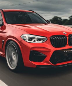 Alternative view of Sterckenn F97 X3M / F98 X4M Pre-LCI Carbon Front Lip