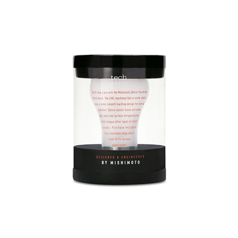 Mishimoto Teardrop Shift Knob - White - Image 7