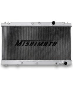 Alternative view of Mishimoto 90-94 Mitsubishi Eclipse Manual X-LINE (Thicker Core) Aluminum Radiator