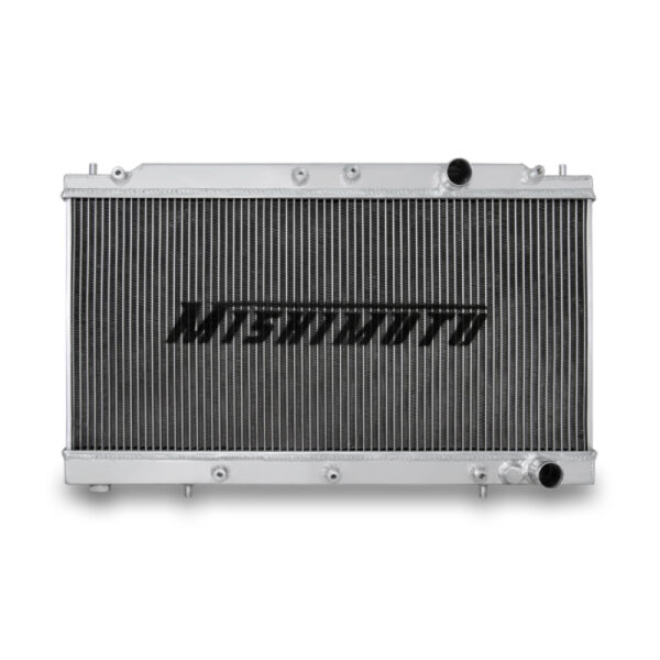 Alternative view of Mishimoto 90-94 Mitsubishi Eclipse Manual X-LINE (Thicker Core) Aluminum Radiator