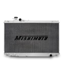 Alternative view of Mishimoto 93-98 Toyota Supra 3 Row Turbo Manual X-LINE (Thicker Core) Aluminum Radiator
