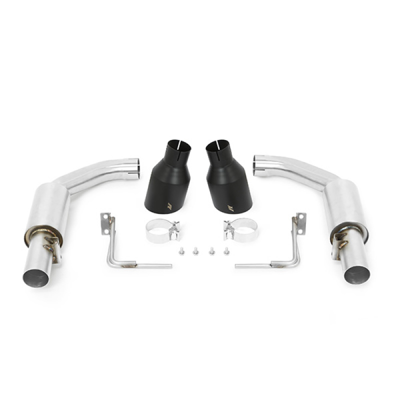 Mishimoto 2015+ Ford Mustang Axleback Exhaust Pro w/ Black Tips - Image 3