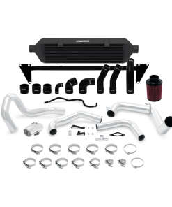 Alternative view of Mishimoto 2015-2016 Subaru WRX STI Front-Mount Intercooler Kit w/ Air Intake - Black