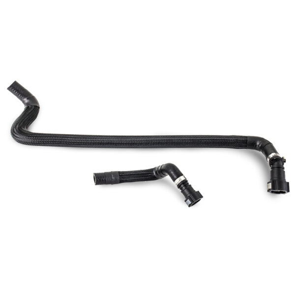 Alternative view of Mishimoto 2020+ Chevrolet Corvette C8 Baffled Oil Catch Can Kit (PCV Side) - Carbon Fiber