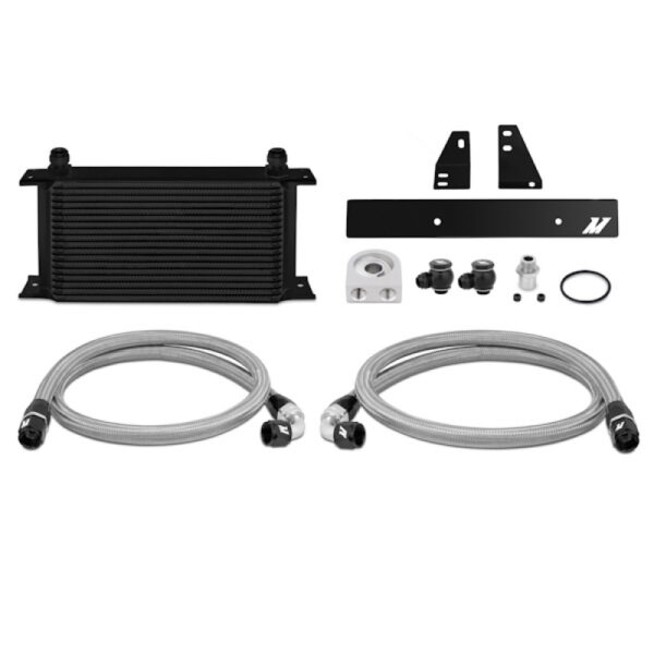 Alternative view of Mishimoto 09+ Nissan 370Z / 08+ Infiniti G37 (Coupe Only) Oil Cooler Kit - Black