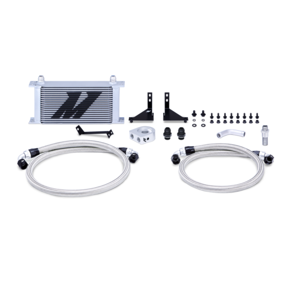 Alternative view of Mishimoto 14-16 Ford Fiesta ST Non-Thermostatic Oil Cooler Kit - Silver