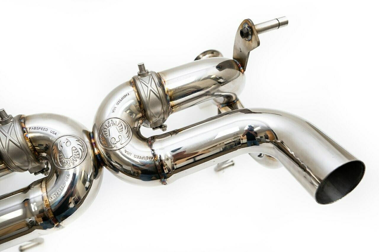 Fabspeed Lamborghini Aventador SVJ Valvetronic Supersport X-Pipe Exhaust System - Image 5