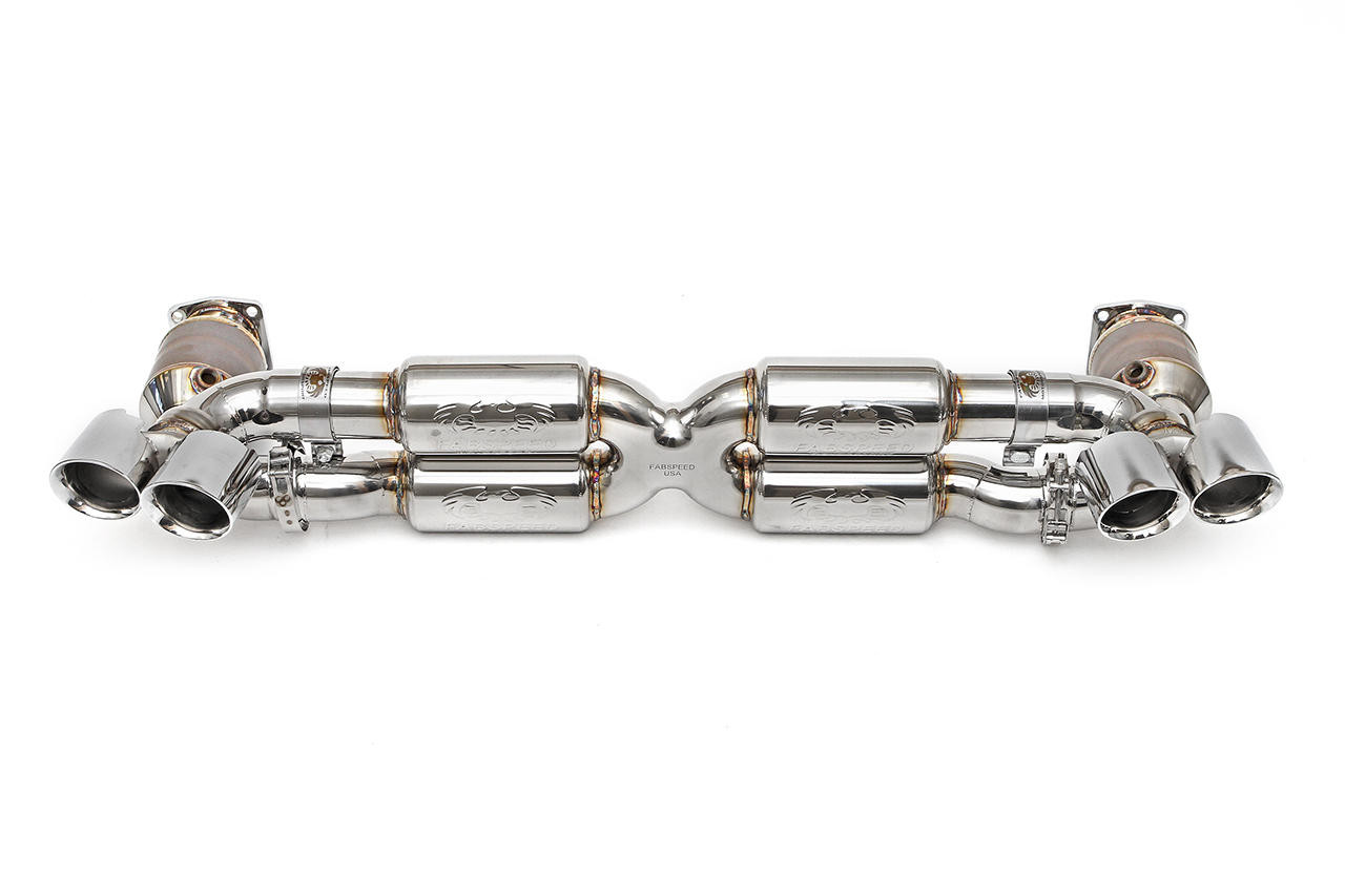 Fabspeed Porsche 997.2 Turbo / Turbo S Supersport X-Pipe Exhaust System (2010-2012)