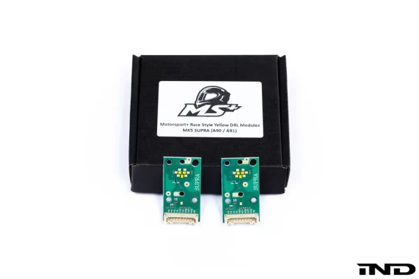 Motorsport+ MKV Supra Race Style Yellow DRL LED Module Set - Image 2