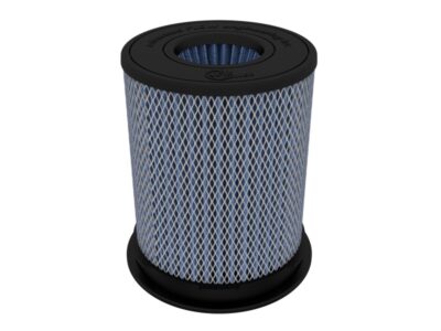 aFe Magnum Flow Pro 5R Air Filter 4in. Flange ID x 6-1/2in. Base x 6-1/2in. Top x 8 in. Height