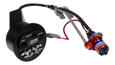 DeatschWerks 94-02 Nissan Silvia and Skyline X2 Surge Module with DW420 Pumps and Install Kit