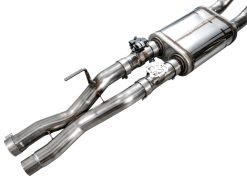 AWE Gen 3 Raptor R SwitchPath Exhaust - Diamond Black Tips - Image 11