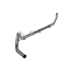 Alternative view of MBRP 94-02 Dodge 2500/3500 Cummins SLM Series 4in Turbo Back Single No Muffler T409 Exhaust System