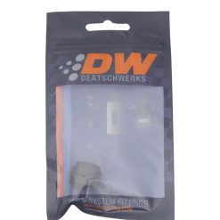 Alternative view of DeatschWerks 6AN Female Flare Cap - Anodized Matte Black