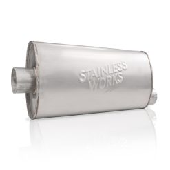 Stainless Works 2020-21 Silverado HD 6.6L Redline Catback Polished Tips - Image 6