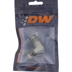 DeatschWerks 8AN Male Flare To 8AN Male Flare 90-Degree Coupler Fitting - Image 3