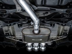 AWE Tuning 2024 Acura Integra Type S DE5 FWD Touring Edition Exhaust w/ Triple Chrome Silver Tips - Image 3
