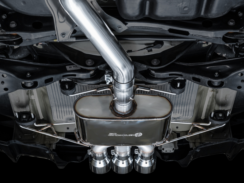 AWE Tuning 2024 Acura Integra Type S DE5 FWD Touring Edition Exhaust w/ Triple Chrome Silver Tips - Image 3