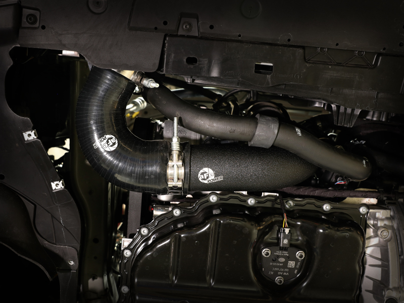 aFe Bladerunner 2.75in Aluminum Cold Charge Pipe Black VW GTI (MKVIII) 22-23 L4-2.0L (t) - Image 7