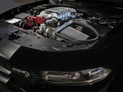 aFe Dodge Charger SRT Hellcat Redeye 21-23 V8-6.2L Track Series Stage-2 Carbon Fiber Intake System - Image 8