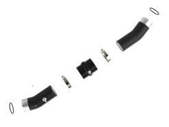Alternative view of aFe 2024 Toyota Tacoma L4 2.4L (t) BladeRunner 3in Aluminum Cold Charge Pipe