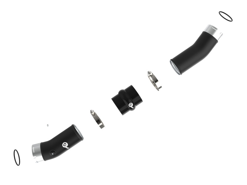 aFe 2024 Toyota Tacoma L4 2.4L (t) BladeRunner 3in Aluminum Cold Charge Pipe - Image 2