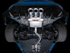 AWE Tuning 2023 Honda Civic Type R FL5 Touring Edition Exhaust w/ Triple Chrome Silver Tips - Image 7