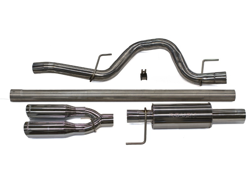 ROUSH 2011-2014 Ford F-150 3.5L/5.0L/6.2L Enhanced Sound Cat-Back Exhaust Kit - Image 2