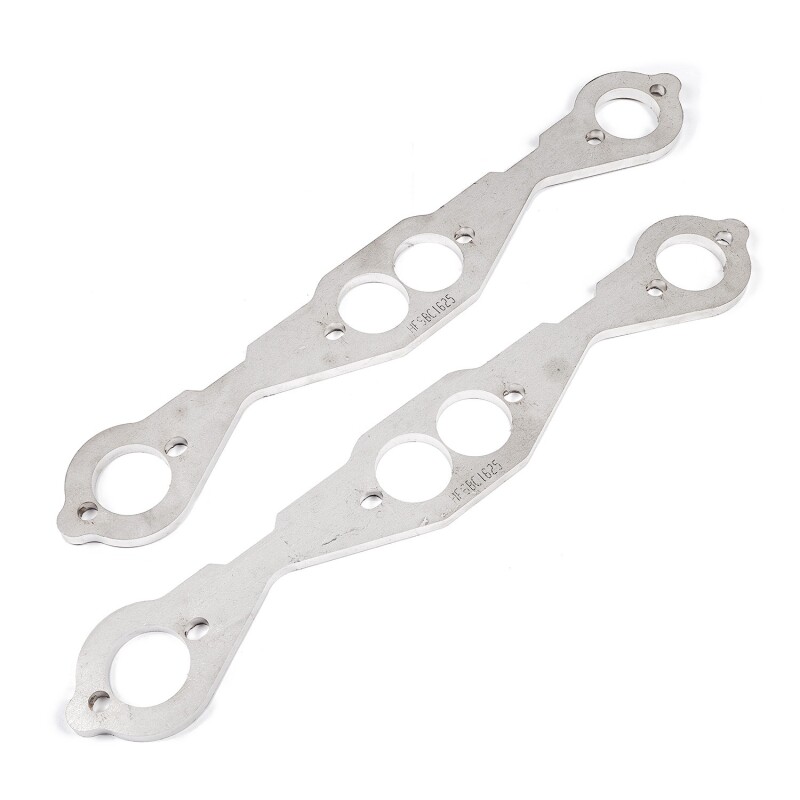 Stainless Works Small Block Chevy Round Port Header 304SS Exhaust Flanges 1-5/8in Primaries - Image 3