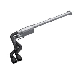 Alternative view of MBRP 2021 Ford F-150 2.7L EcoBoost / 3.5L EcoBoost / 5.0L 3in Cat Back Single Side Exit Black