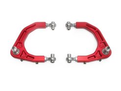 aFe Control 05-23 Toyota Tacoma Upper Control Arms - Red Anodized Billet Aluminum - Image 3