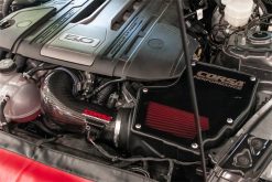 Alternative view of Corsa 18-22 Ford Mustang GT 5.0L V8 Carbon Fiber Air Intake w/ DryTech 3D No Oil
