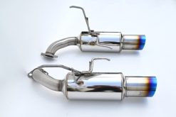 Alternative view of Invidia 22+ Subaru WRX GT N1 3.5in. T.I Tip Axle-Back Exhaust