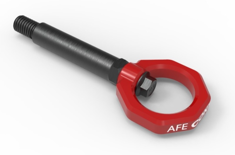 aFe Control Rear Tow Hook Red BMW F-Chassis 2/3/4/M - Image 2