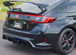 Alternative view of HKS Hi-Power Muffler CIVIC TYPE-R FL5 K20C