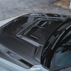Seibon 22-24 Toyota Tundra / 23-24 Toyota Sequoia RR-Style Carbon Fiber Hood - Image 12
