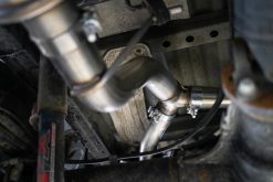 MBRP 19-20 Ford Ranger 2.3L T304 3in Dual Split Rear Outlet 4in OD Tips Cat Back Exhaust - Image 3