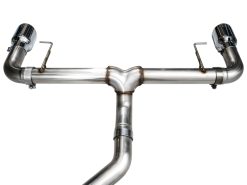 AWE 19-23 BMW 330i / 21-23 BMW 430i Base G2X Track Edition Axle Back Exhaust - Chrome Silver - Image 7