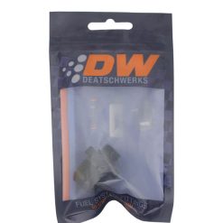 Alternative view of DeatschWerks 6AN ORB Male to 10AN Male Flare Adapter - Anodized Matte Black