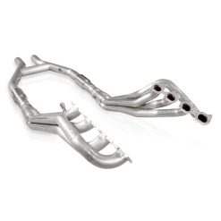 Alternative view of Stainless Works 2011-14 Shelby GT500 Headers 1-7/8in Primaries High-Flow Cats 3in H-Pipe
