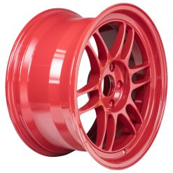 Enkei RPF1 17x9 5x114.3 35mm Offset 73mm Bore Competition Red Wheel (MOQ 40) - Image 2