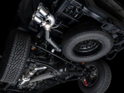 AWE Exhaust for 4th Gen Toyota Tacoma Dual Chrome Silver Tips - Image 16