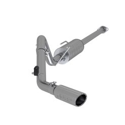 Alternative view of MBRP 05-13 Toyota Tacoma 4.0L EC/CC Cat Back Single Exit T409 Exhaust
