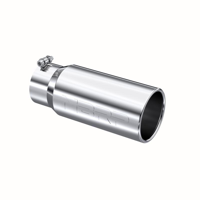 MBRP Universal Tip 5 O.D. Rolled Straight 4 inlet 12 length - Image 2