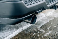 Corsa 25-26 Ram 2.5in Stainless Steel Sport Cat-back Dual Rear Exit 5.0in Black Tips - Image 3
