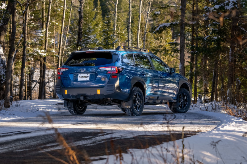 MBRP 20-23 Subaru Outback XT/ Wilderness 2.4L Turbo T304 SS 2.5in Dual Axle-Back Exhaust System - Image 2