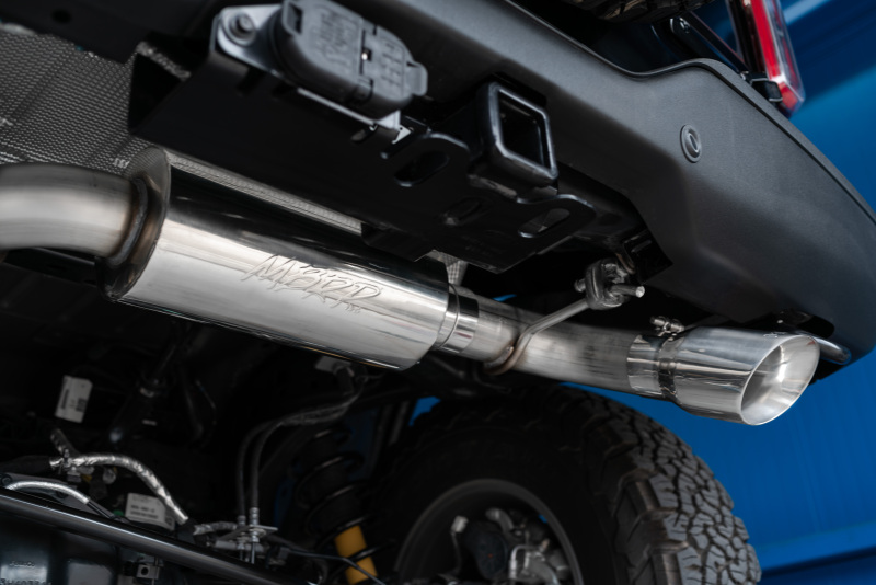 MBRP 2021+ Ford Bronco 2.3L/2.7L EcoBoost 3in Aluminized Steel Catback Exhaust - Image 6
