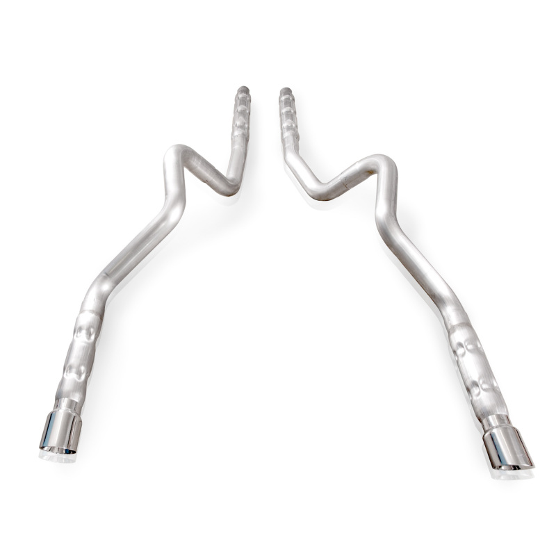 Stainless Works 2011-14 Mustang GT/2011-2012 Shelby GT500 3in Catback Retro Chambered Mufflers - Image 2