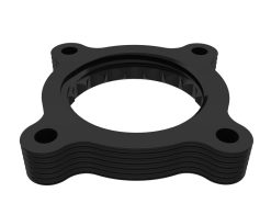 aFe 15-19 Subaru Outback H4 2.5L Silver Bullet Throttle Body Spacer - Image 4